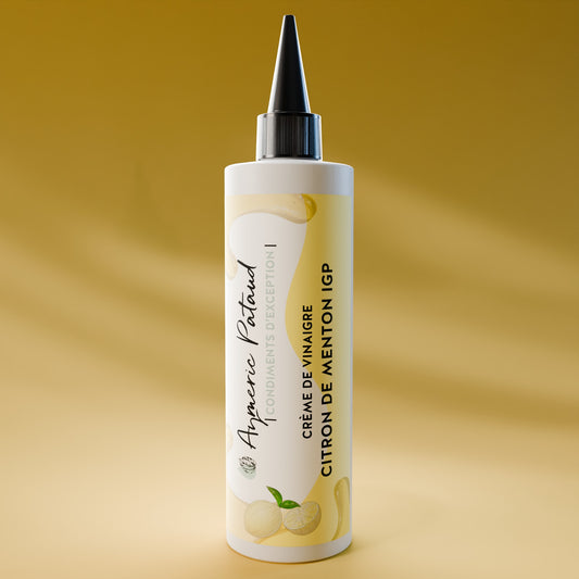 Crème de vinaigre de Citron de Menton IGP – 250ml by Aymeric Pataud®