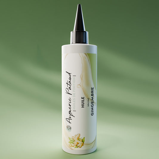Huile de finition au Gingembre – 250ml by Aymeric Pataud®
