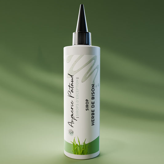 Sirop Herbe de bison – 250ml by Aymeric Pataud®