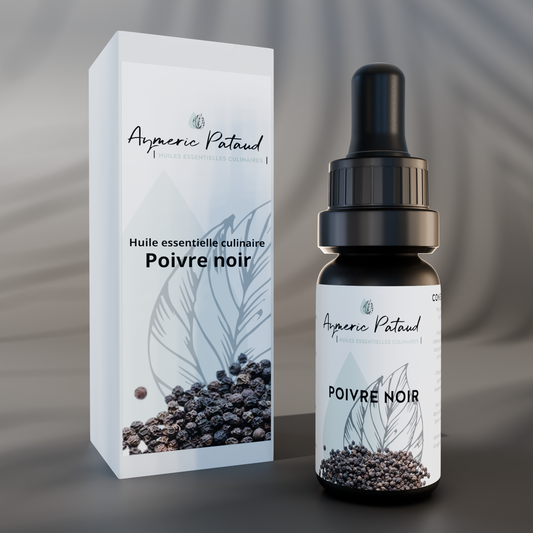 Huile essentielle de Poivre noir – 10ml by Aymeric Pataud®