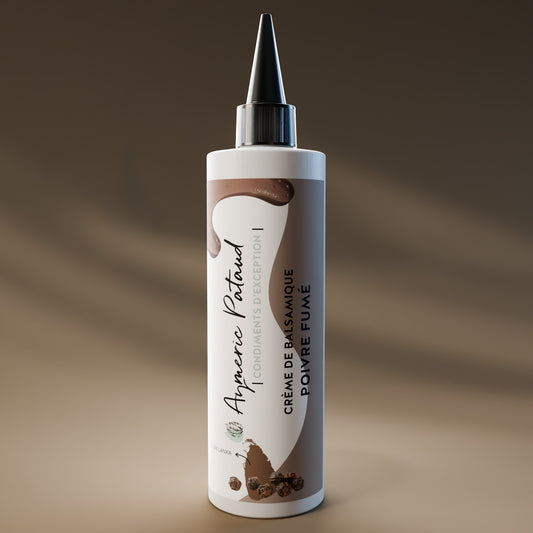 Crème de balsamique au Poivre fumé – 250ml by Aymeric Pataud®